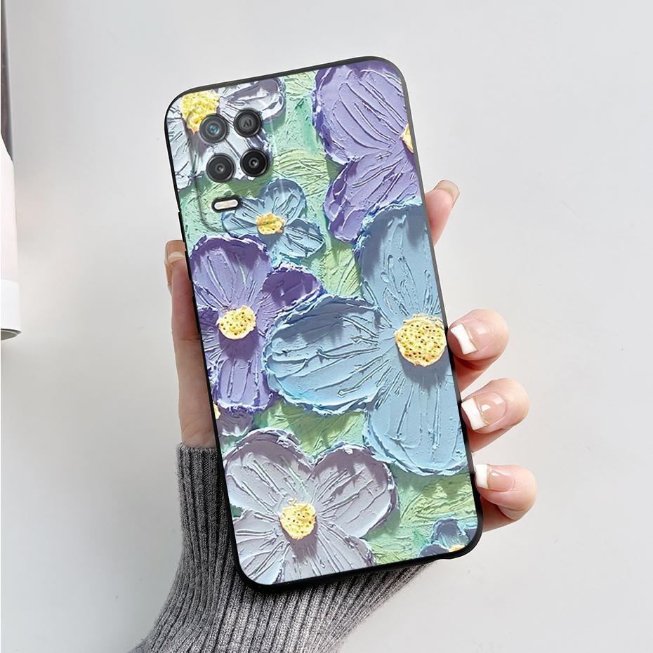 For Realme Narzo 30 5G Case Narzo30 RMX3242 Silicone TPU Cartoon Soft Phone Case For Ralme Narzo 30 5G Cover Coque Bumper Fundas