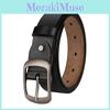 Leather Mens Stylish Waist Belt With Classic Pin Closure Men Fashion Daily Use
