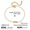 Quiet Chic Animal Resort Style 18K Gold Stainless Steel Zircon Ocean-Style Women's Bracelet Light Luxury High-End Cross-Border