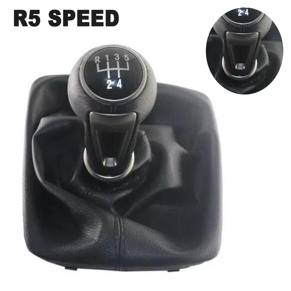 

For Seat Leon III 3 MK3 5 Doors 2012 2013 2014 2015 2016 2017 Manual 5/6 Speed Gear Stick Shift Knob Level Leather Gaiter Boot 5 Speed