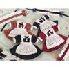 rakulifey Obitsu 11 Maid Outfit with Hair Accessory for 11cm Obitsu 4 Colors Dress, Dolls, (Black)
