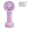 Handheld Fan with Adjustable Tilt Portable Mini Cooling Fan Long Battery Life Fast Charging Low Noise Desktop Fan for Students Travel