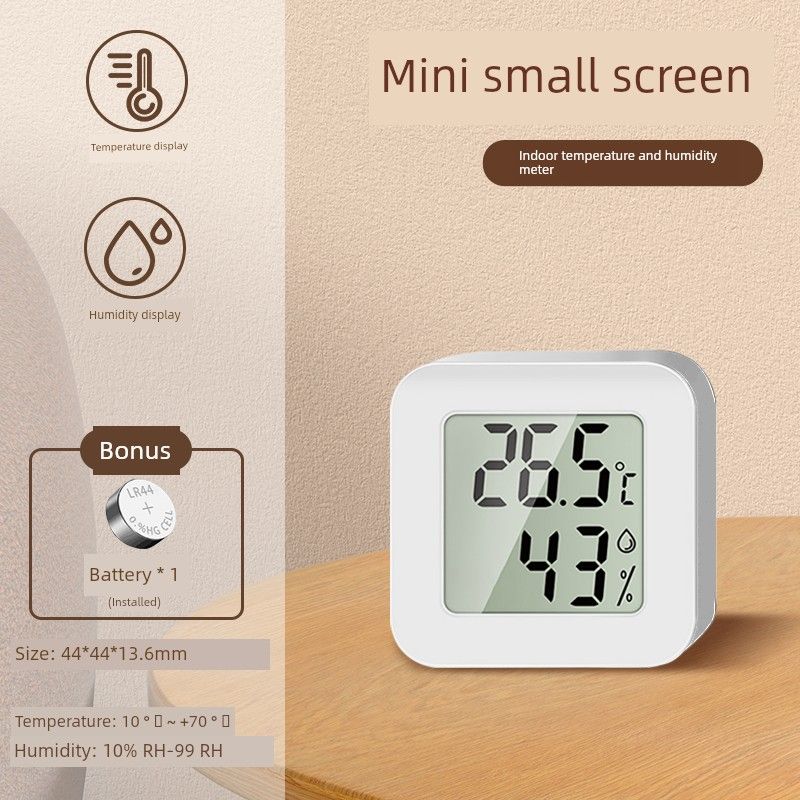 

Dr. Mu Indoor Thermometer For Home Precision High Precision Baby Room Temperature Refrigerator Dry Digital Temperature Hygrometer [Mini] send battery