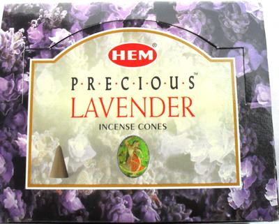 HEM Lavender Incense Cones 12 X 10 Pieces