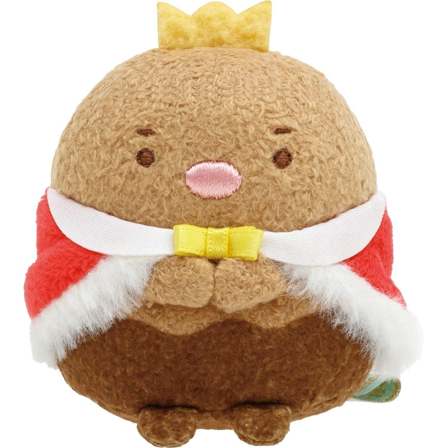 San-X Sumikko Gurashi Welcome Food Kingdom Mini Plush Tonkatsu King MF93001
