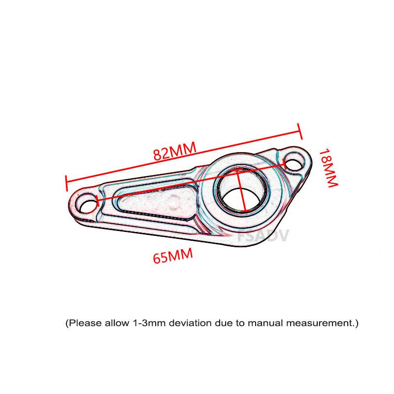 Fit For Honda CBR600RR CBR 600 RR CBR600 RR 2021 2022 2023 Motorcycle Aluminium Shifting Gear Stabilizer Shift Support Plate