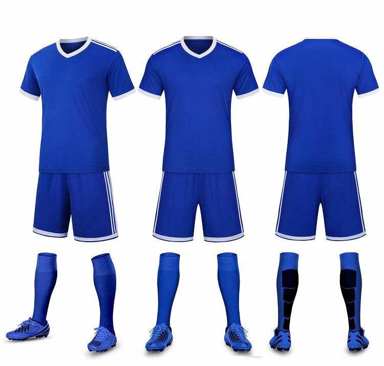 Adult Football Jersey Set Of The Same Style, Short Sleeves, Football Jersey For Primary And Secondary School Students For Football Training Matches