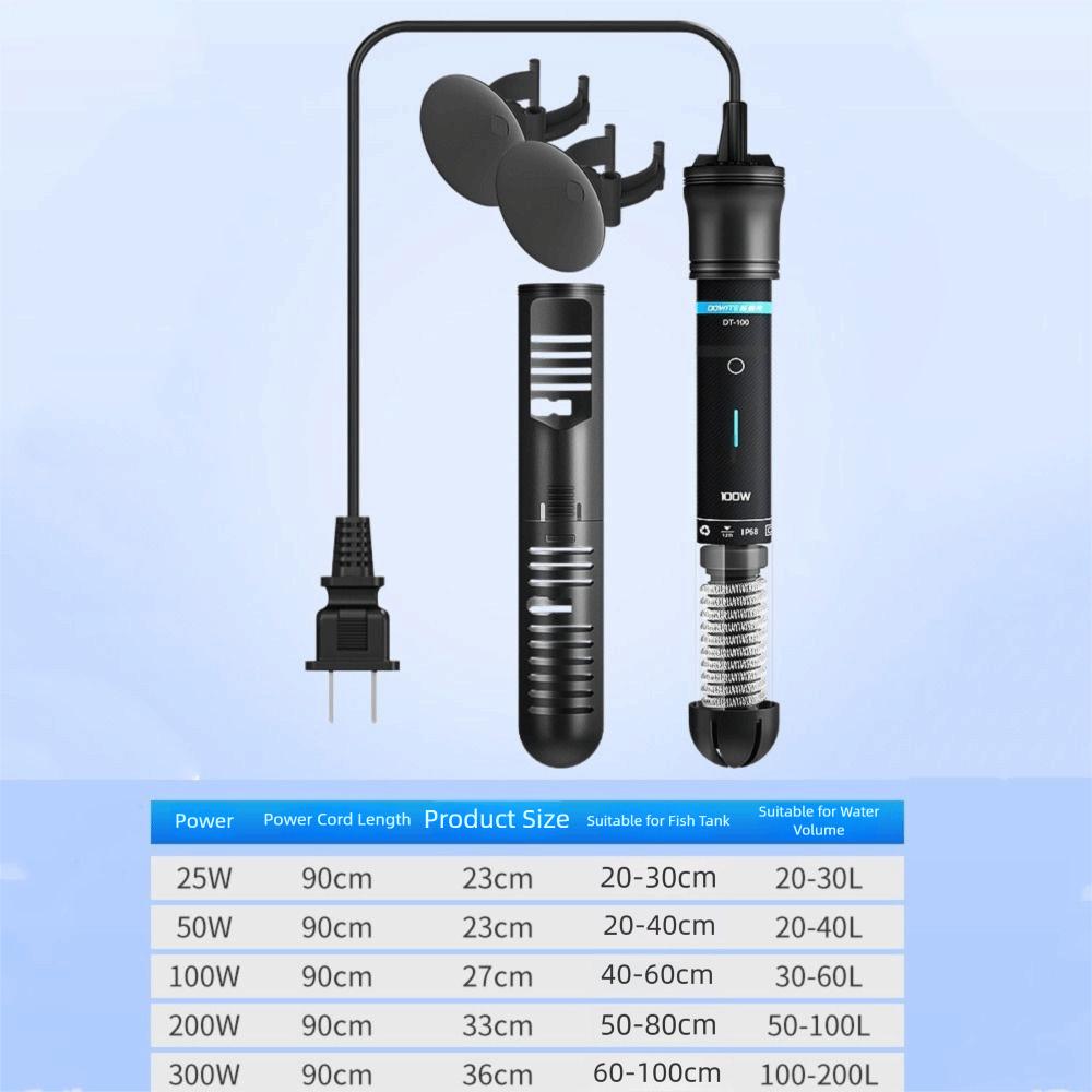 Adjustable Temperature Control Fish Tank Heater Thermostat Heater  Water Temperature Control