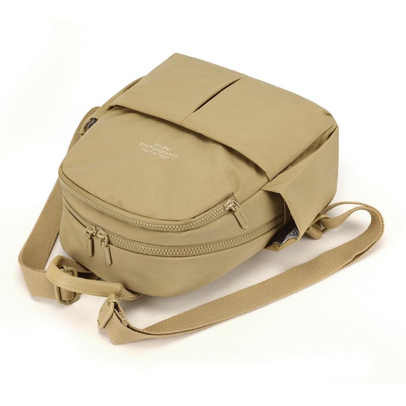 Mini Backpack with Front Pockets Casual Shoulder Bag for Daily Use
