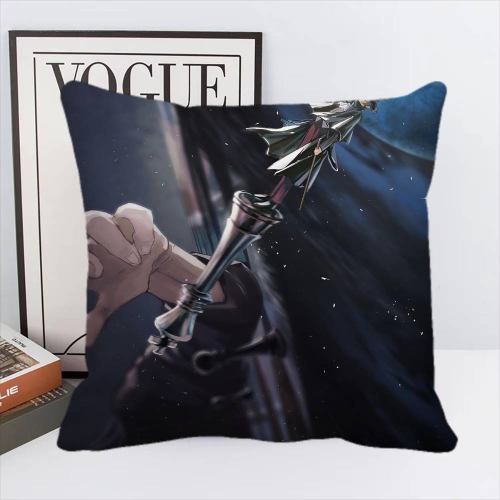 Federa Cuscino Anime Lord Of Mysteries Quadrato Camera da Letto Divano Cuscino Comfort per il Tempo Libero Decorazione Auto Casa