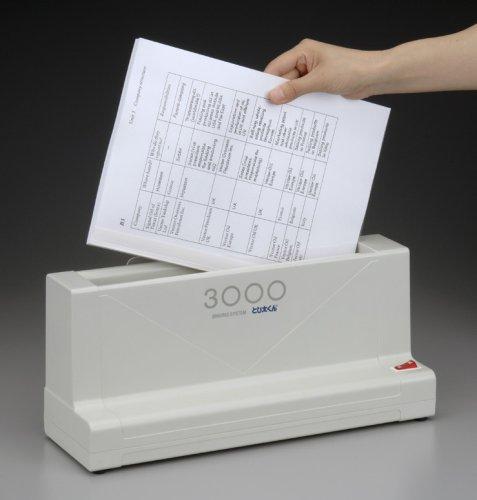 Japan Internationaler Handel JIC Schreibtisch-Bindemaschine Tojitakun 3000