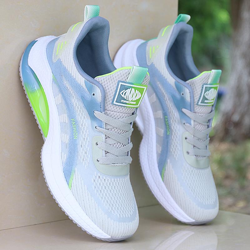 Hydrogen cloud lightweight running shoes 22 spring and summer fly-woven breathable mesh casual sports shoes