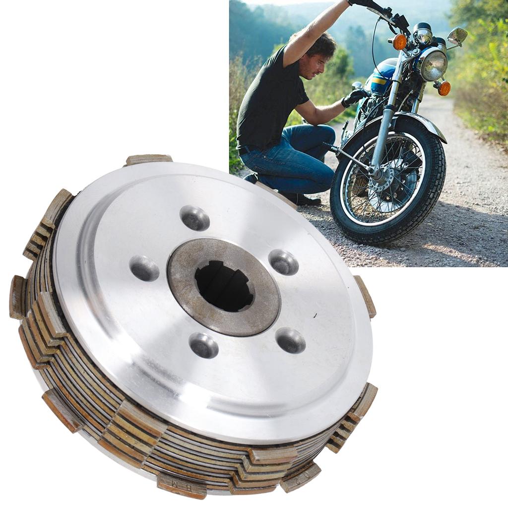 Motorcycle Engine Clutch Assy 5 Column 6 Plate Clutch Kit High Accuracy For CG125 CG150