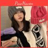 Loose Fit Stylish Winter Beanie Soft Cotton Yarn For Large Heads Warm Cozy And