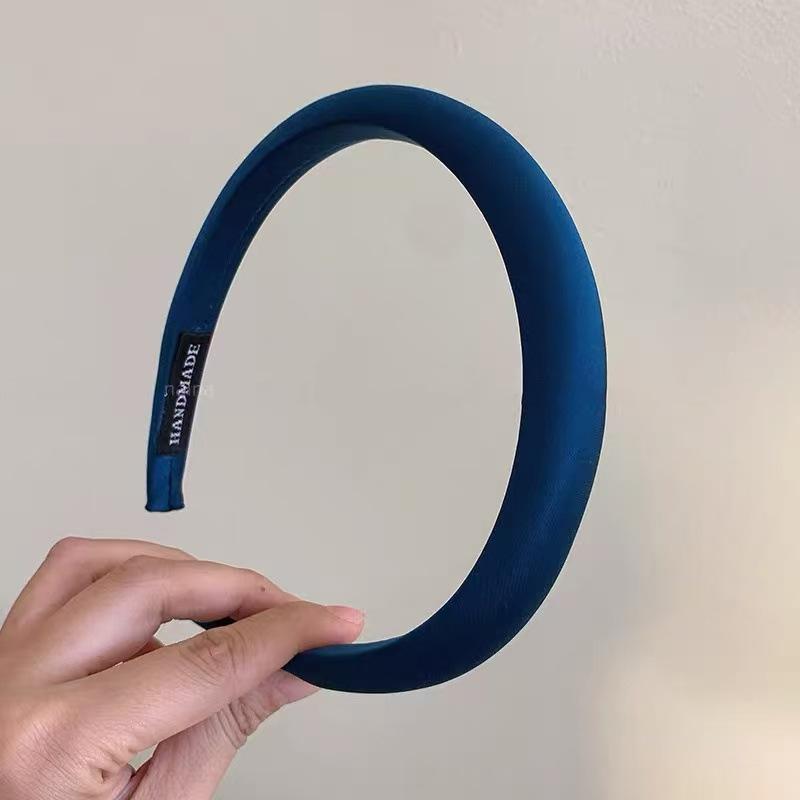 Red headband for women, wide-brimmed, hair-pressing, face-washing headband, high-end, stylish, fashionable headwear, hairpin headband