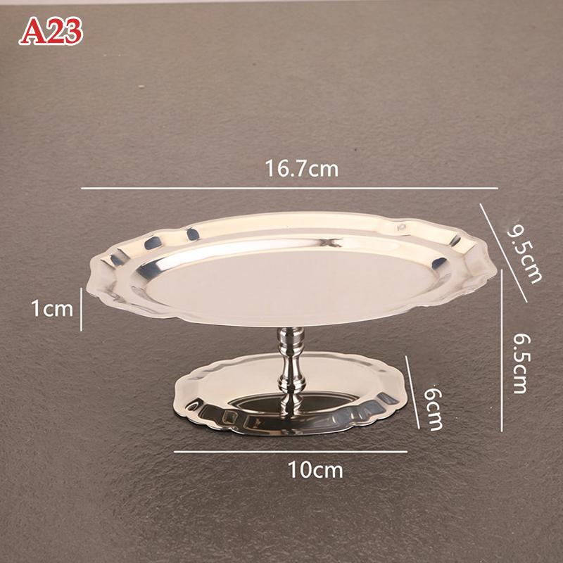 Stainless Steel Dessert Cup Ice Cream Cups Salad Goblet Retro High Base Bowl For Fruit Yogurt Snack Dish Bar Dinnerware
