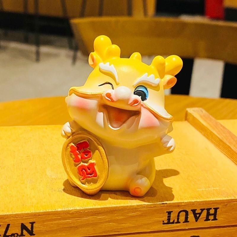 Cute Chinese Lucky God Car Hanging Ornament Prosperity And Wealth Charm