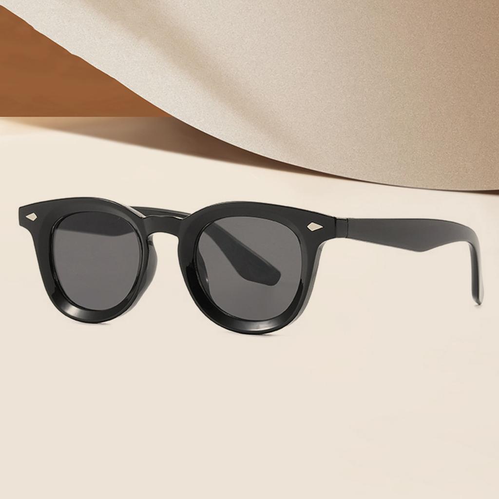 New Vintage Round Sunglasses Women Men Brand Circular Sun Glasses Female Oval Eyewear for Male Female Eyeglasses