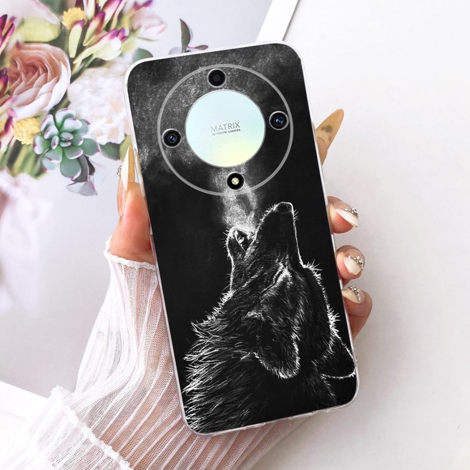For Honor X9a 5G Case Magic 5 Lite Cover Dragon Cartoon Soft Silicone Phone Cases For Honor Magic5 Lite HonorX9a X 9a Bumper