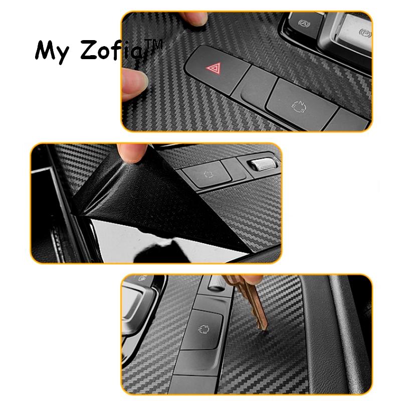For BYD Sealion 7 EV 2024 2025 2026 Accessories New Car Carbon fiber Interior Decoration Cover Stickers ABS Accessories