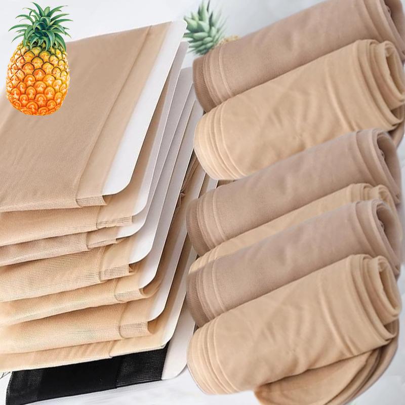 45-100Kg High Elastic Women Sexy Stocking Tights Plus Size Summer Thin Skin Color Stockings Pantyhose Tear Anti-Hooking Hosiery