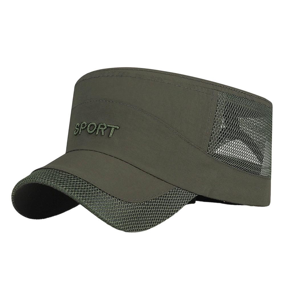 Breathable Baseball Cap Quick-drying Peaked Cap Fashion Flat Top Hat  Spring Summer
