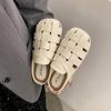 Damkläder Nya Vår/sommar Vintage Utskurna Mode Tofflor
