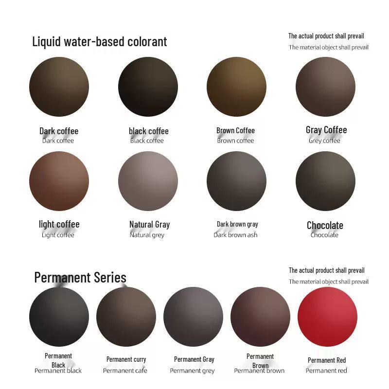 Beauty M Color VV Eyebrow & Lip Embroidery Tattoo Ink - Liquid Water-Resistant Cosmetic