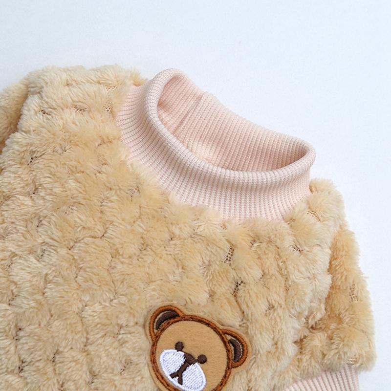 Weiche Fleece Warme Haustierkleidung Kleiner Hund Hoodie Mantel für Bulldogge Chihuahua Shih Tzu Sweatshirt Welpe Kätzchen Jacke Pullover