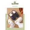 Home Furry Slippers for Women In Winter Cartoon Cute Fur Slippers for Men In Winter Home Furry Warm Cotton Slippers for Men