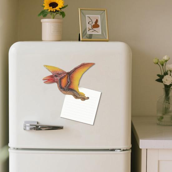 Dinosaurier Kühlschrankmagnet Foto Notizhalter Zuhause Büro Küche Whiteboard Spind Kühlschrank Prähistorisches Wesen Magnetische Dekoration