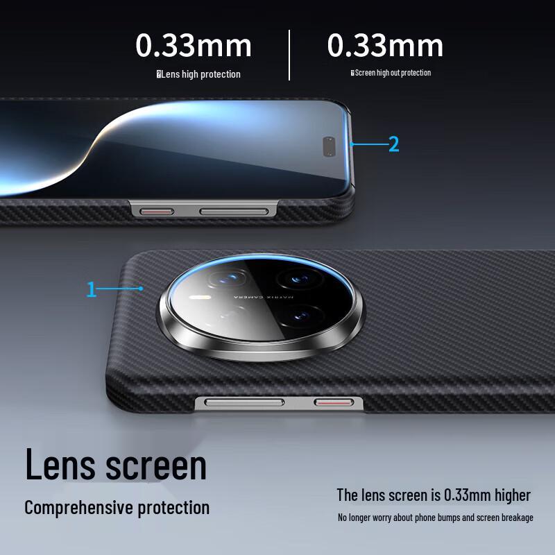 Honor Kevlar Aramid Fiber Magnetic Phone Case