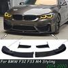 Car Front Bumper Splitter Lip Cover For BMW 4 Series F32 F33 F36 M4 Styling 420i 425i 430i 440i M440i 2014-2020 Body kit Tuning