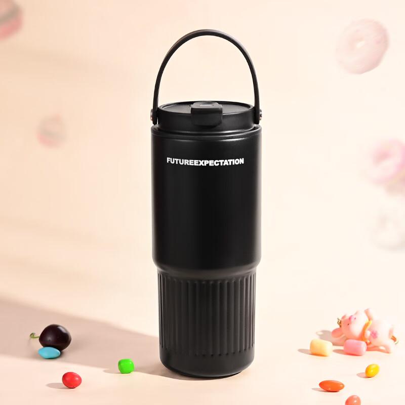 Shangqi Portable Handle Stainless Steel Insulated Tumbler