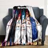 Customiz Name Personality Kuroko's Basketball  Blanket Soft &Warm Sofa Office Bed Travel Lunch Break Blanket, Gift Suitable All Seasons