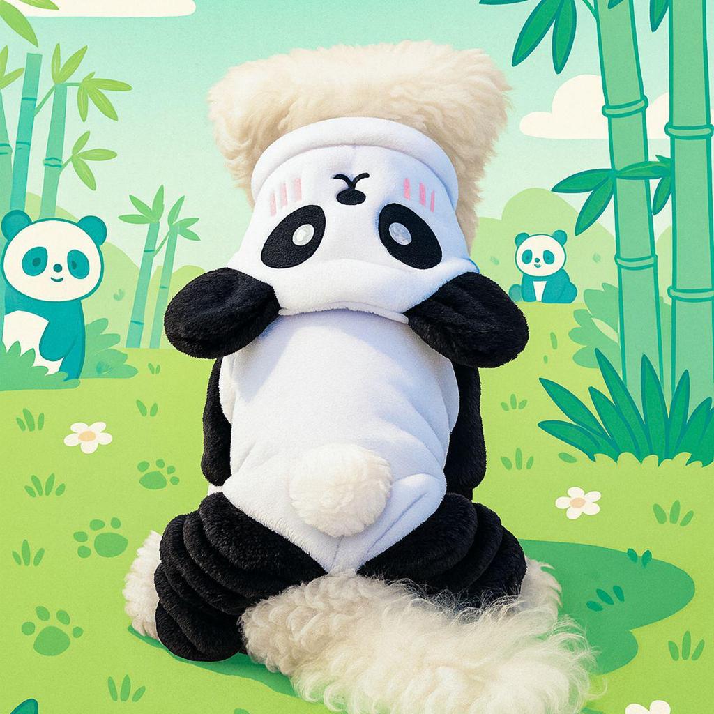 PETCIRCLE Podzimní/Zimní Teplé Oblečení pro Domácí Mazlíčky s Plus Sametem - Cosplay Kolekce pro Psy a Kočky