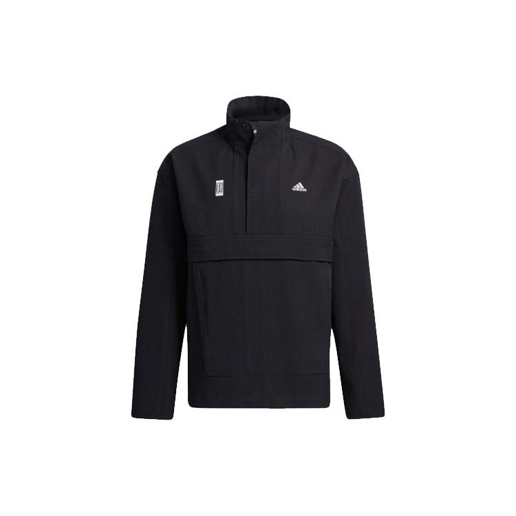 adidas Wj Anorak Series Casual Sports Woven Stand Collar Jacket Black Men s GP0901 XL