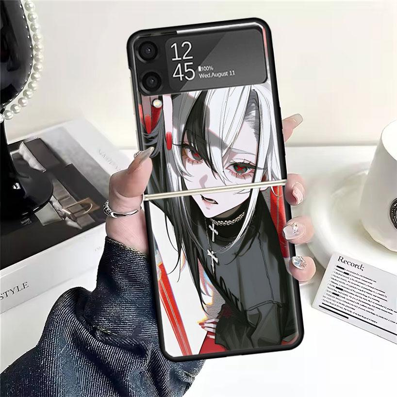 

Arlecchino Genshin Impact Cases For Samsung Galaxy Z Flip 4 5 6 7 3 Z Flip7 Flip6 Flip4 Flip5 Flip3 5G Hard Shockproof Fundas Co Samsung Z Flip 5