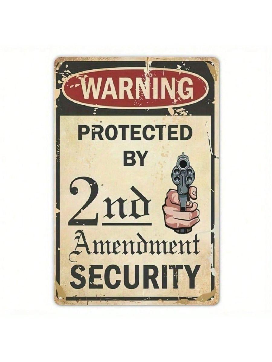Vintage Metal Wall Sign Home Decor Plaque