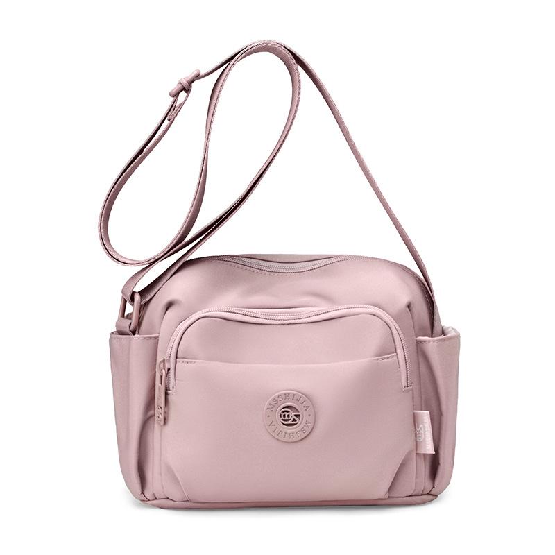Sac bandoulière léger en nylon pour femme 2026 - Résistant à l'usure, Multi-couches, Polyvalent pour le quotidien et les trajets