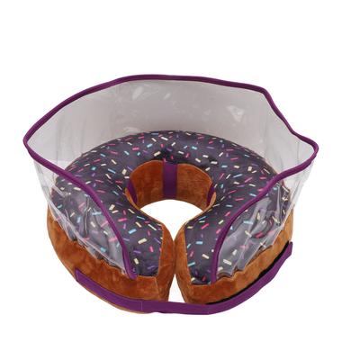 Aufblasbarer Hundehalsband Robuster PVC Haustier Nackenschutz Weiches Halsband zur Verhinderung von Haustieren Vor
