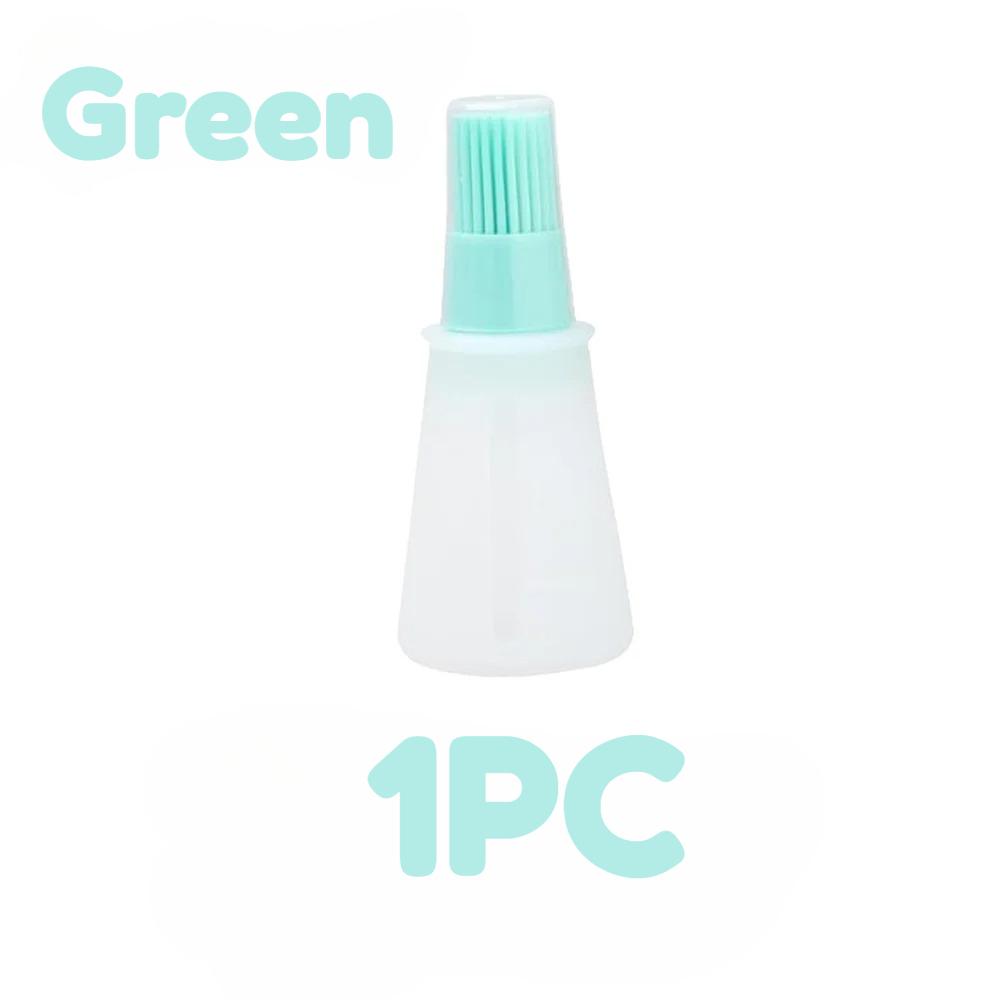 2PCS Silicone Oil Bottle Brush Grill Oil Brushes High Temperature Resistant Basting Brush Liquid Oil Pastry Kitchen Baking Tool