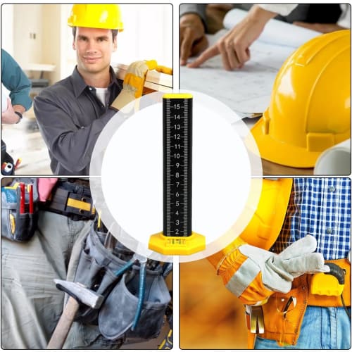 Carpentry Equal Height Measuring Instrument - Ceiling Level Ruler, Equal Distance Ruler | Height Gauge, Laying Floor Tile Ruler, Level Tile Elevation