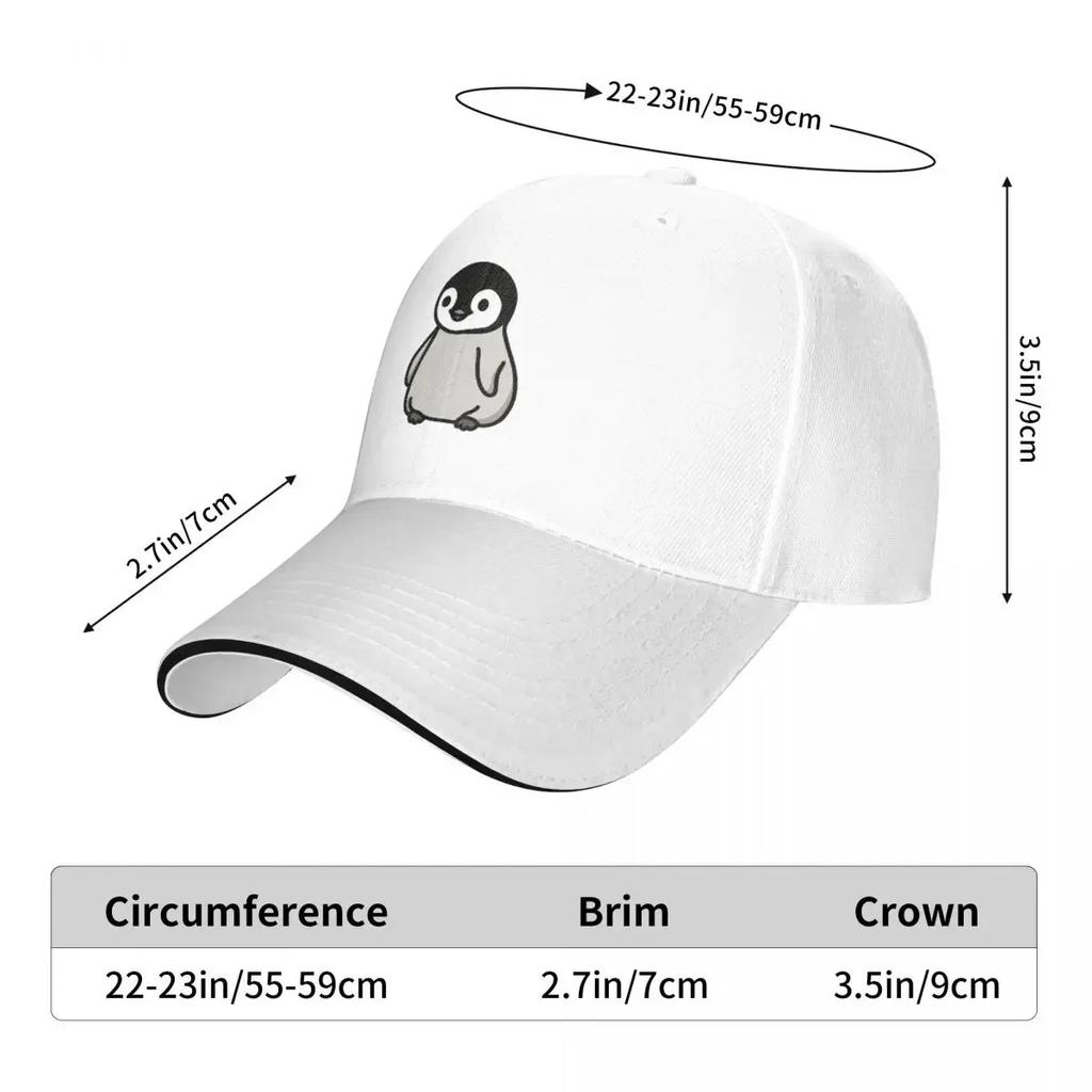 Baby Penguin Cap Fashion Casual Baseball Caps Adjustable Hat Hip Hop Summer Unisex Baseball Hats Customizable Polychromatic