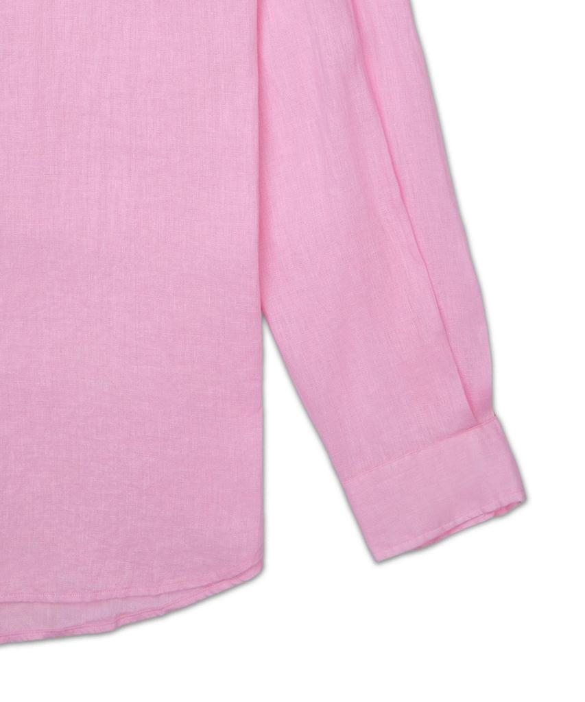 POLO RALPH LAUREN Custom Fit Linen Shirt - Pink