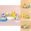 Pokmon Miniature Pvc Figurines Set Featuring Pikachu Charm For Home Decor And Collectors