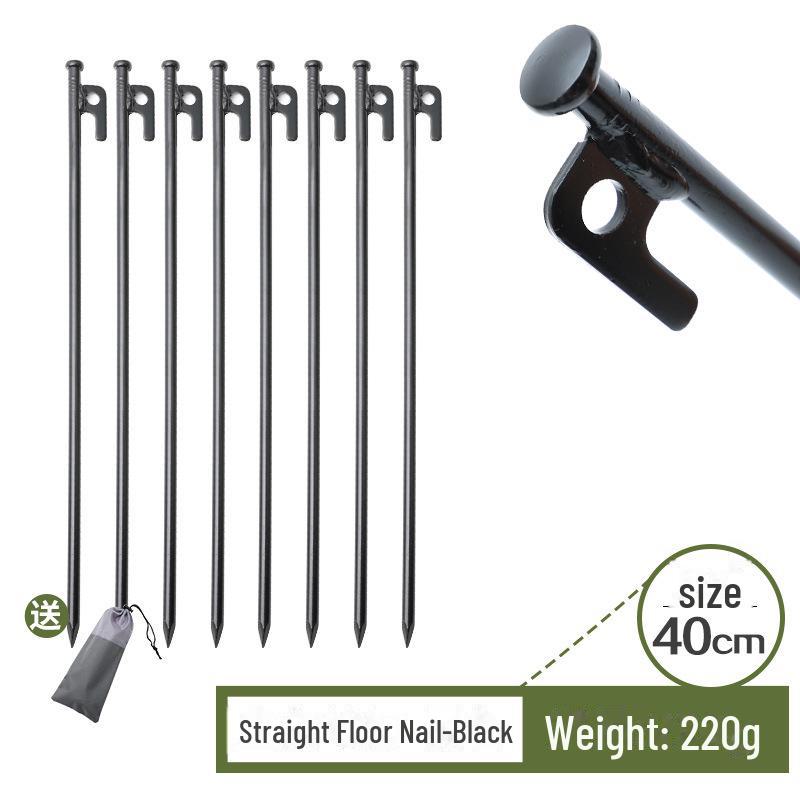 Větruodolné kolíky pro venkovní kemping - 20/25/30/40 cm