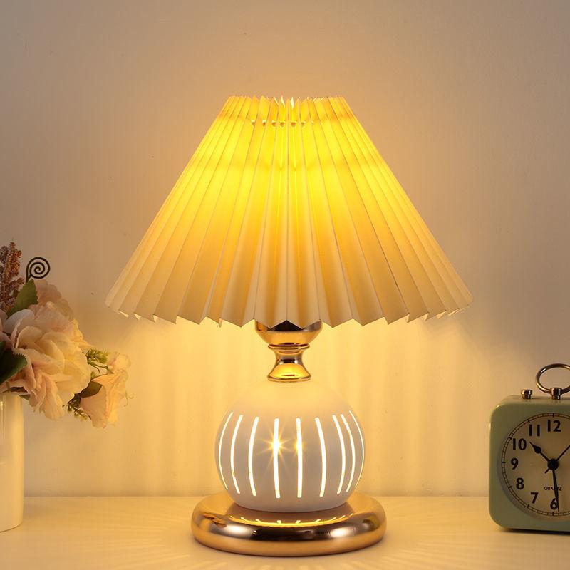 Vintage Girl Nordic Style Crystal Bedside Bedside Bedroom Decoration Table Lamp