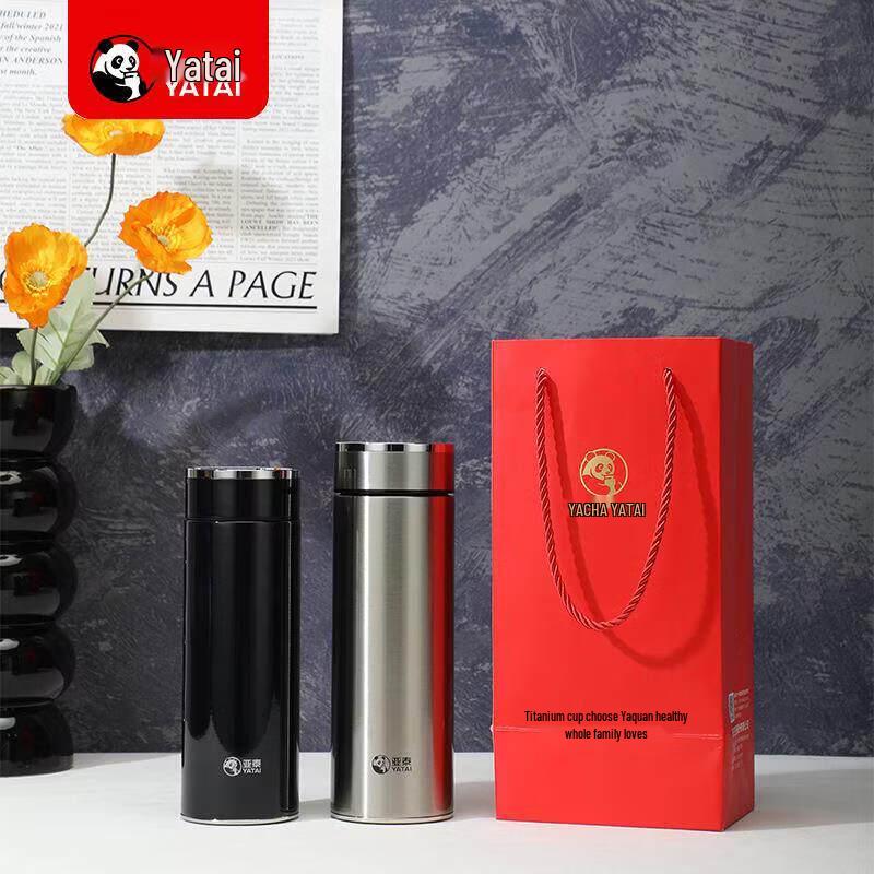 

YATAI Crystal Noble Flat Lid 304 Stainless Steel Insulated Mug 520ml
