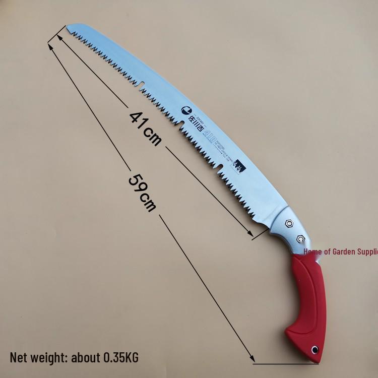 Sagawa Ki410 Turbo Pruning Saw for Thick Branches - Hand Saw for Gardening & Fruit Trees (Korean Import)